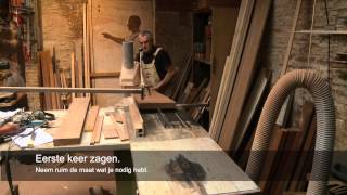 Timmertip 157 Ruw hout zagen [upl. by Thurber508]