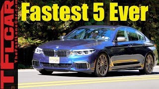 Yes The 2018 BMW M550i xDrive is the Fastest 5 Series Ever [upl. by Zamora]