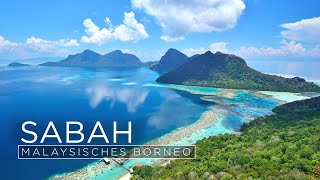 Sabah  Malaysisches Borneo  Die letzten Paradiese TVDokumentation [upl. by Eilyab956]