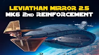 Leviathan Mirror 25  vs Mark 6 as 2nd Reinforcement  SWGOH GAC TW Fleet Arena [upl. by Adhamh]