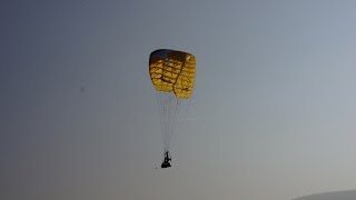 new Oxy 15 Opale Paramodels first fun flight Germany RCParaglider [upl. by Ddej]