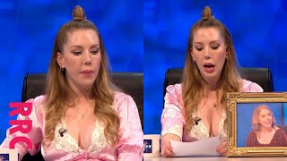 Katherine Ryan cleavage in Rixos Simone lacetrimmed dress [upl. by Seem573]