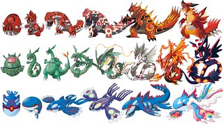 All Gen 3 Hoenn Pokémon Mega Evolutions amp More Stages  Max S [upl. by Neelram]