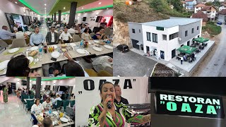 ALIJA otvorio luksuzni restoran OAZA u SREBRENICI goste zabavljala Lejla Leky [upl. by Neehsas561]