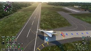 Flying Concord from mauritius TO Antananarivo  FS Xbox Series X [upl. by Gnok]