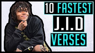 10 FASTEST JID Verses [upl. by Garaway]