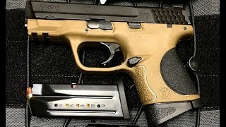 SampW MampP 9C Compact 9mm Pistol Review [upl. by Ais141]