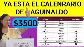 📅 ¡Calendario Aguinaldo y Pensión Bienestar Adultos Mayores 2024 🤑✨ ¡Entérate YA 👀 [upl. by Adnelg]