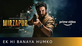 Munna Bhaiya  Bhagwan Ek Hi Banaya Humko  Mirzapur 2  Divyenndu  Amazon Original  Oct 23 [upl. by Anemolihp]