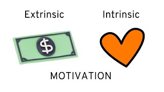 Intrinsic and Extrinsic Motivation [upl. by Gorton265]