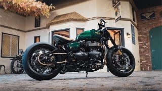 MONSTER Wide Wheel Bobber built in 10 Minutes [upl. by Aivonas]