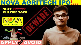 Nova agritech ipo review  CA Pradeep Rajput [upl. by Patin]