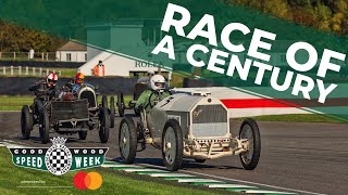 Battle like its 1909  2020 SF Edge Trophy part 1 full race  Goodwood SpeedWeek [upl. by Rew]