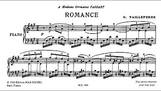 Tailleferre Germaine 1913 Romance pour piano — Cristina Ariagno [upl. by Lletnohs706]