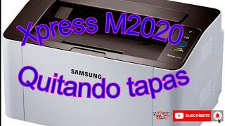 Samsung Express M2020 Así Debes Quitar Las Tapas Laterales [upl. by Blim]