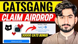 CatsGang Airdrop Claim Page Live  Catsgang Airdrop Withdrawal  Cat Coin Withdraw [upl. by Cire]