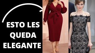 VESTIDOS DE FIESTA PARA MUJERES DE 50 A 60 AÑOS5 TIPOS DE VESTIDOS ELEGANTES [upl. by Yhtuv]