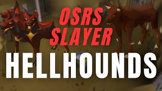 OSRS Slayer  HELLHOUNDS  Why they arent a bad task [upl. by Odnalref]