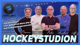 Varför bänkar HV71 sin bästa spelare Hur mår Rögle egentligen Studion diskuterar och analyserar [upl. by Aicilav]