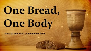 One Bread One Body  Communion Hymn  Catholic Song  John Foley  Choir wLyrics  Sunday 7pm Choir [upl. by Yevette405]