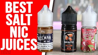 TOP 10 BEST SALT NIC JUICES FOR 2020  50 NIC SALT JUICES TESTED [upl. by Ryter476]