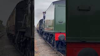 ‘Witherslack Hall’ locomotive number 6990 trains steamtrain heritagerailway [upl. by Vorster520]