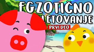 EGZOTIČNO LETOVANJE  Prvi deo  PipiampGudi Show 54 [upl. by Ecinhoj]