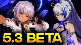 NEW VALK CAROLE  FLAMESCION SKIN 53 Beta  Honkai Impact 3rd ReactionFirst Impressions [upl. by Airakaz]