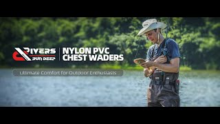 Probite Fishing Chest Waders with Boots [upl. by Vanderhoek]