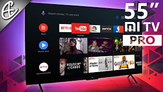 Xiaomi Mi LED TV 4 Pro  55quot 4K HDR w Official Android TV Support  Unboxing amp Hands on Review [upl. by Leugimesoj]