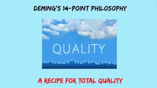 Demings 14Point Philosophy [upl. by Holloway]