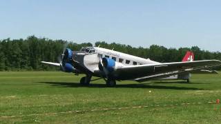 JU52 Ferte Alais 2009 [upl. by Anoif]