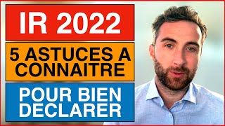 Declaration impot 2024  5 astuces pour savoir comment bien déclarer ses revenus [upl. by Jordanson]