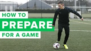 HOW TO PREPARE FOR A FOOTBALLSOCCER MATCH LIKE A PRO [upl. by Eessej]