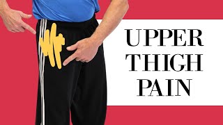 Upper Thigh Leg Pain From Pinched Femoral Nerve or Meralgie Paresthetica SelfTest amp Fix [upl. by Rot171]