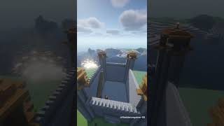 Minecraft castle 🏰minecraftviralshort [upl. by Nonnek]