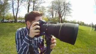 Sigma 300mm 28 EX HSM DG in Sports Photography  Rugby HD [upl. by Rats]