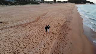 Narrabeen Beach Walk 4K beachwalk sydney nsw northernbeachessydney [upl. by Adnirim729]