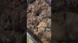 Adobong chicken with pineapple tidbits shorts satisfying food chicken delicious pineapple [upl. by Anerys]