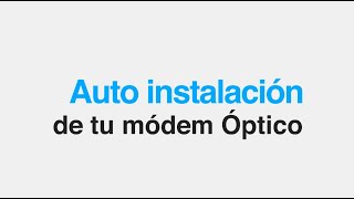 Cómo instalar tu módem óptico Telmex [upl. by Germayne]