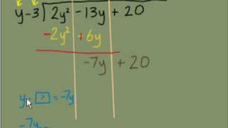 Dividing Polynomials Part 3 [upl. by Acinyt6]