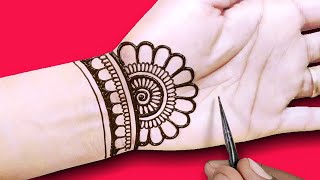 front hand mehndi designeasy beautiful and stylish Arabic mehndiहोली स्पेशल आसान अरेबिक मेहंदी [upl. by Berty752]