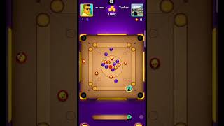 Aim😈 carrom hack 😱 apk😱 carrompool carrom hack viralshorts shorts short shortvideo views [upl. by Aivek]