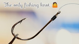 The Only 2 Fishing Knots for Hooks You Need To Know [upl. by Akvir]