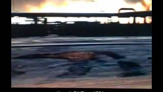 Kuwait Oil Fires 1991 AlbaFireFighters AFF Video 2 [upl. by Yardna]