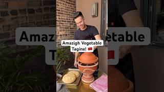 Amazigh Moroccan Vegetable Tagine Recipe A delicious vegetarian Moroccan recipe moroccanfood [upl. by Eyram]