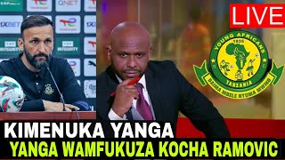 🔴LIVE BBC SPORT MUDA HUU WAFICHUA SIRI RASMI KOCHA RAMOVIC AFUKUZWA YANGA HALI MBAYA YANGA [upl. by Keeryt835]