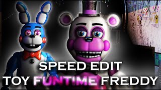 FNAF Speed Edit Toy Funtime Freddy [upl. by Eldoree]