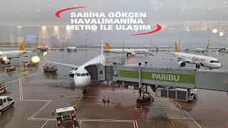 KADIKÖYDEN SABİHA GÖKÇEN HAVALİMANİNA NASIL ULAŞABİLİRİM [upl. by Michaud]