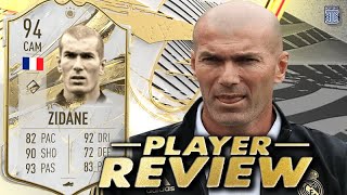 94 MID ICON ZIDANE SBC PLAYER REVIEW META  FIFA 23 ULTIMATE TEAM [upl. by Uhthna]